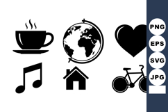 Minimalist Vector Icon Set for Web and App Design Product Image 1