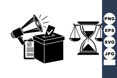 Election Icons Vector Bundle for Political Designs Product Image 1