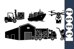 Logistics Vector Bundle For Warehouse Operations Product Image 1