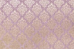 Valentines Gold Flowers Digital Paper Product Image 6