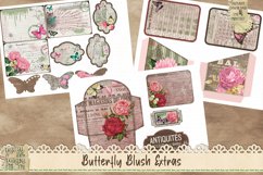 Butterfly Blush Junk Journal Kit 22 PAGES | Printable paper Product Image 6
