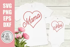 Mommy and me svg Bundle | Mama and mini svg Bundle - Free Design of The Week Product Image 26