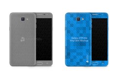 Samsung Galaxy J7 Prime Vinyl Skin Design Mockup 2016 Product Image 1