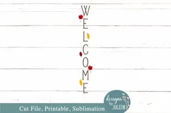 Fall Welcome Porch SVG, Sublimation, Printable, Cricut Product Image 3