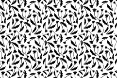 Flowers. 6 Seamless patterns. Product Image 11