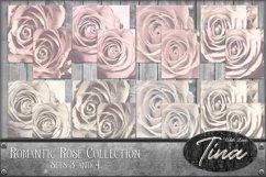 46pc Romantic Roses Light Color Collection Feminine, Pink Product Image 1