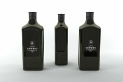 Cowboy Three Bottle Mockup Product Image 1
