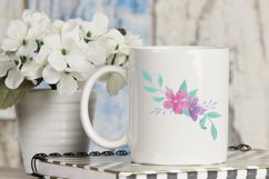 Floral Pink Moon Design for Sublimation Product Image 5