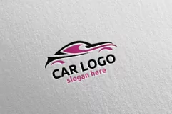 Auto Car Logo for Sport Cars, Rent, Wash or Mechanic Product Image 4
