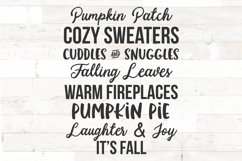 Fall Sign | Pumpkin Patch Cozy Sweaters It's Fall Product Image 1