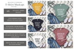 Adult T-Shirt/ T-Shirt Mock-up, Bella Canvas T-Shirts/ Product Image 1