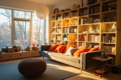 Interior of Italian Living Room 427 Product Image 1