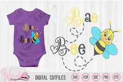 Bumblebee svg, baby svg, Bee girl svg, Product Image 2