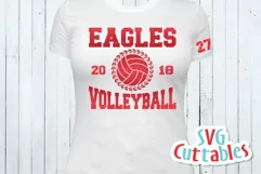 Volleyball SVG | Volleyball Template 0017 | Shirt Design Product Image 3