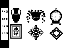 Collection of classic vintage decorative items including vas Product Image 1