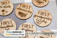 Glowforge Baby / Baby's "Firsts" Holiday Set of 15 Markers Product Image 4