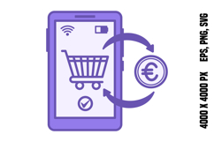 Colored Transaction Icon Product Image 1