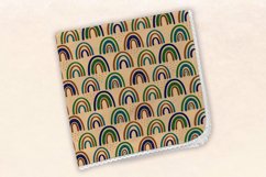 Boho rainbow pattern, Bohemian pattern,rainbow digital paper Product Image 2