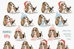 Woof Christmas Watercolor Product Image 13
