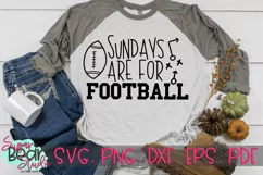 Sundays Are For Football - A Football SVG Product Image 1