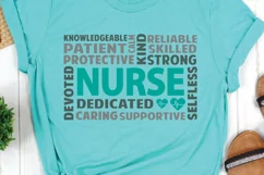 Nurse SVG PNG EPS DXF Nursing SVG Cutting and Printing Files Product Image 4