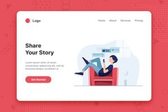 Website illustrations set - Part 06 Product Image 8
