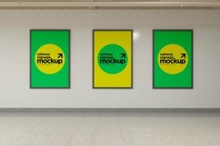 Subway Three Sign Mockup Product Image 1