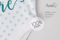 Baby Shirt Mockup | Kids New Born Bodysuit Mock Up Product Image 2