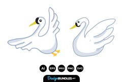 Swan Clipart Product Image 1