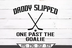 Funny Hockey Pregnancy Reveal SVG Product Image 2