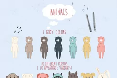  Funny Animals Creator & Patterns - Free Design of The Week Product Image 5