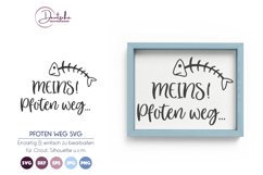 Pfoten weg SVG | Fisch SVG Product Image 1