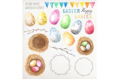 Watercolor Easter Elements Set Product Image 2