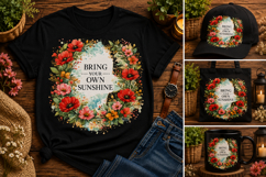 Bring Your Own Sunshine Floral PNG Design Product Image 2
