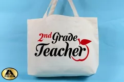 Teacher SVG PNG EPS DXF Teacher Quote SVG 2nd Grade Teacher Product Image 4