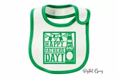 Fathers day paper cut design SVG / DXF / EPS / PNG files Product Image 2