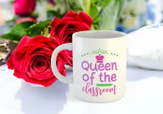 Queen of the classroom SVG PNG EPS DXF Product Image 2