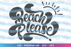 Summer svg Beach Please 3 clipart Product Image 1