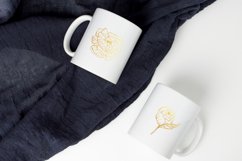 Peony svg, Hand drawn peony flowers PNG, Flowers SVG Product Image 7