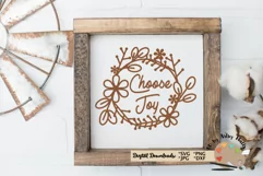 Choose Joy svg, Positive quote, Joy shirt diy, joyful svg Product Image 2