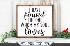 I Have Found The One Whom My Soul Loves SVG Product Image 2