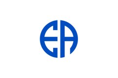 EA logo design Product Image 1