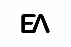 EA Logo design vector template Product Image 1