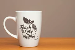 Teacher SVG PNG EPS DXF Files for Cutting and Printing Product Image 2