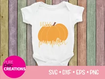 Fall SVG|Hello Pumpkin|Fall Quote SVG|SVG DXF PNG EPS Product Image 2