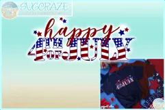 Happy 4Th Of July Independence Day Usa Flag SVG Product Image 1