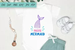 Mermaid Mama and Mini, Mermaid Tail SVG, Mermaid SVG file Product Image 3