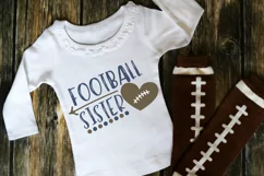 Football Sister SVG DXF PNG Cut File Product Image 2