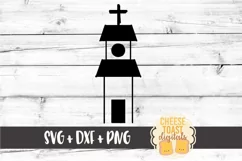 Church - Chapel - Religious SVG PNG DXF Cut Files Product Image 2