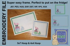 Can They See Me Picture Frames - 4 x 4 and 5 x 7 Hoops Product Image 2